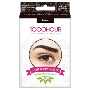 1000HOUR Plant Based Lash & Brow Dye Kit Medium Brown