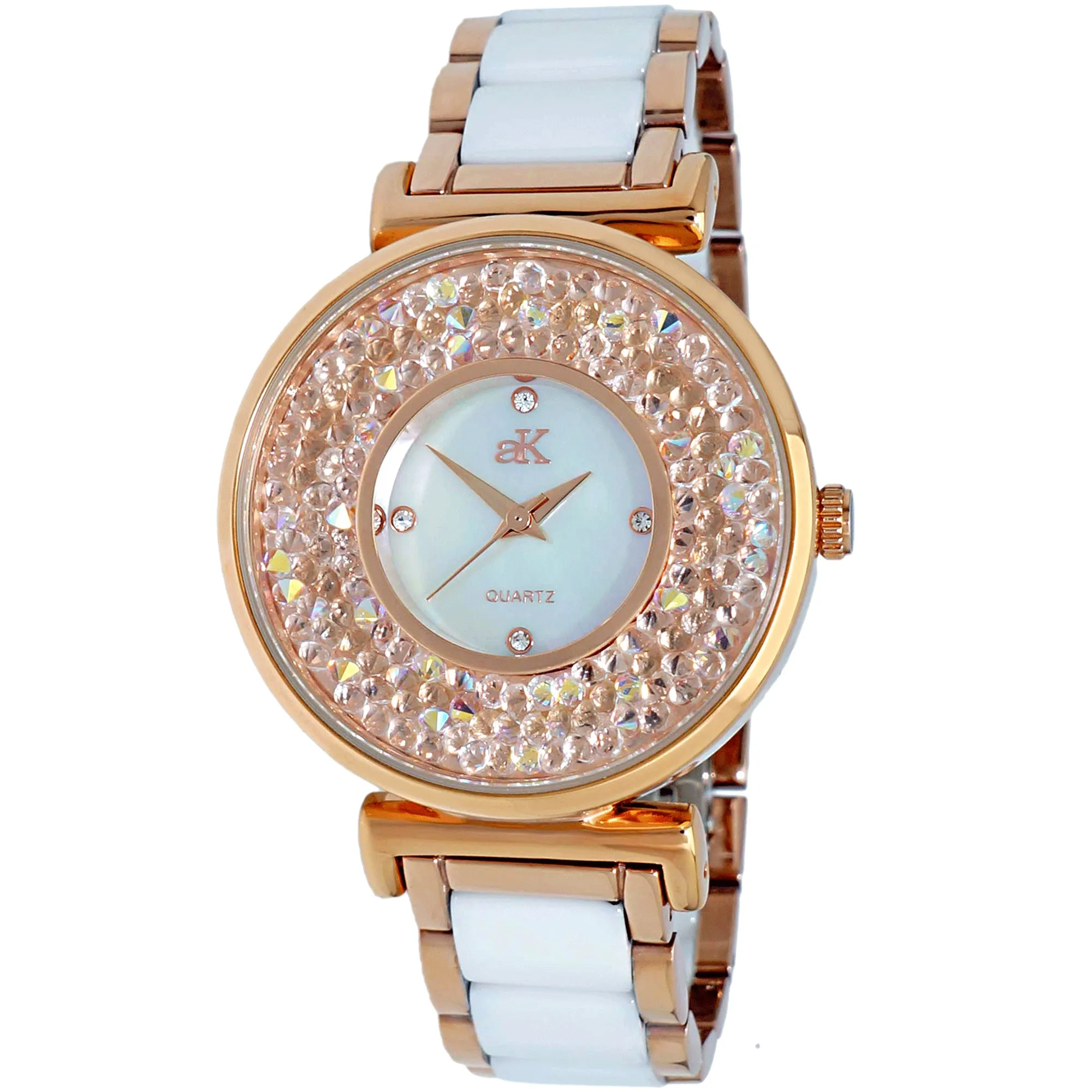 Adee Kaye Women's Pisa Mother of Pearl Dial Watch - AK8662