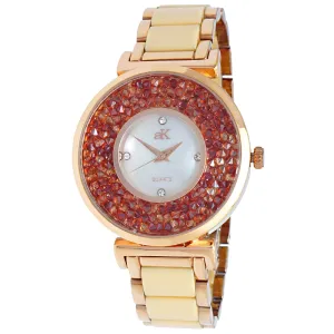 Adee Kaye Women's Pisa Mother of Pearl Dial Watch - AK8664