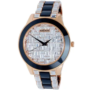 Adee Kaye Women's Venice Silver Dial Watch - AK8789