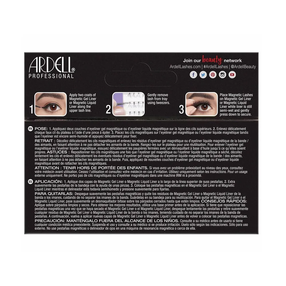 Ardell Professional Magnetic Individuals Lashes Combo Black