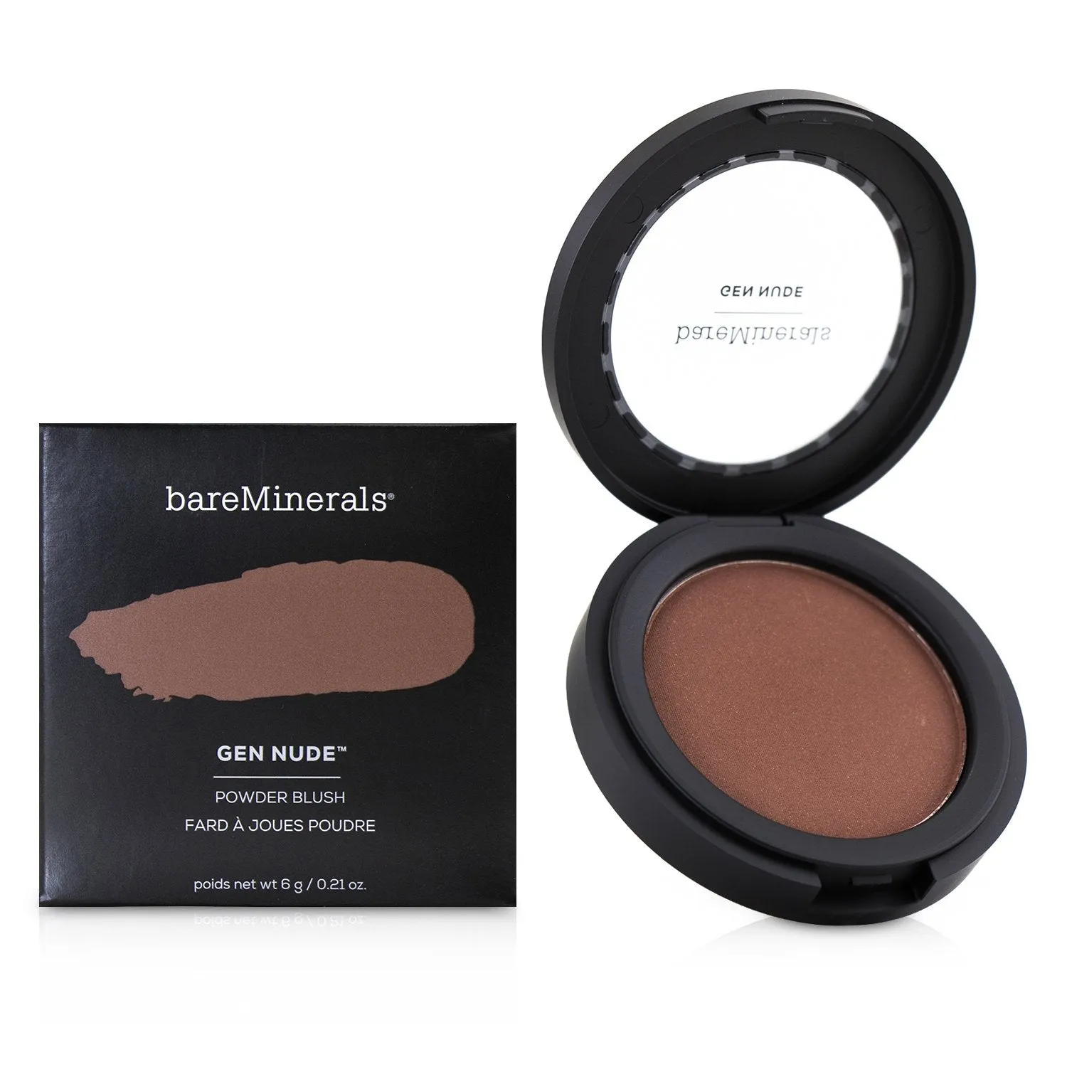 BareMinerals Gen Nude Powder Blush - # Peachy Keen  6g/0.21oz