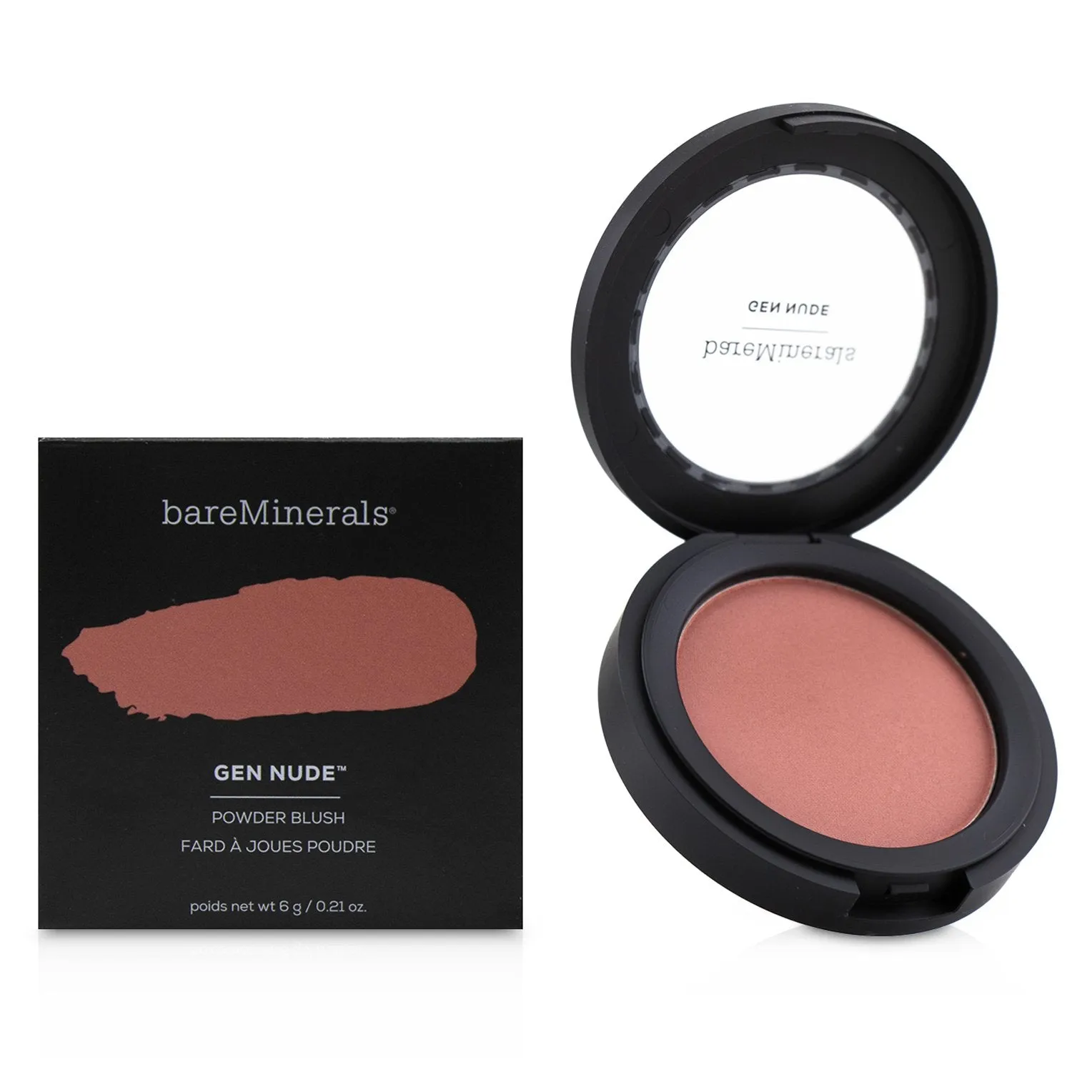 BareMinerals Gen Nude Powder Blush - # Peachy Keen  6g/0.21oz