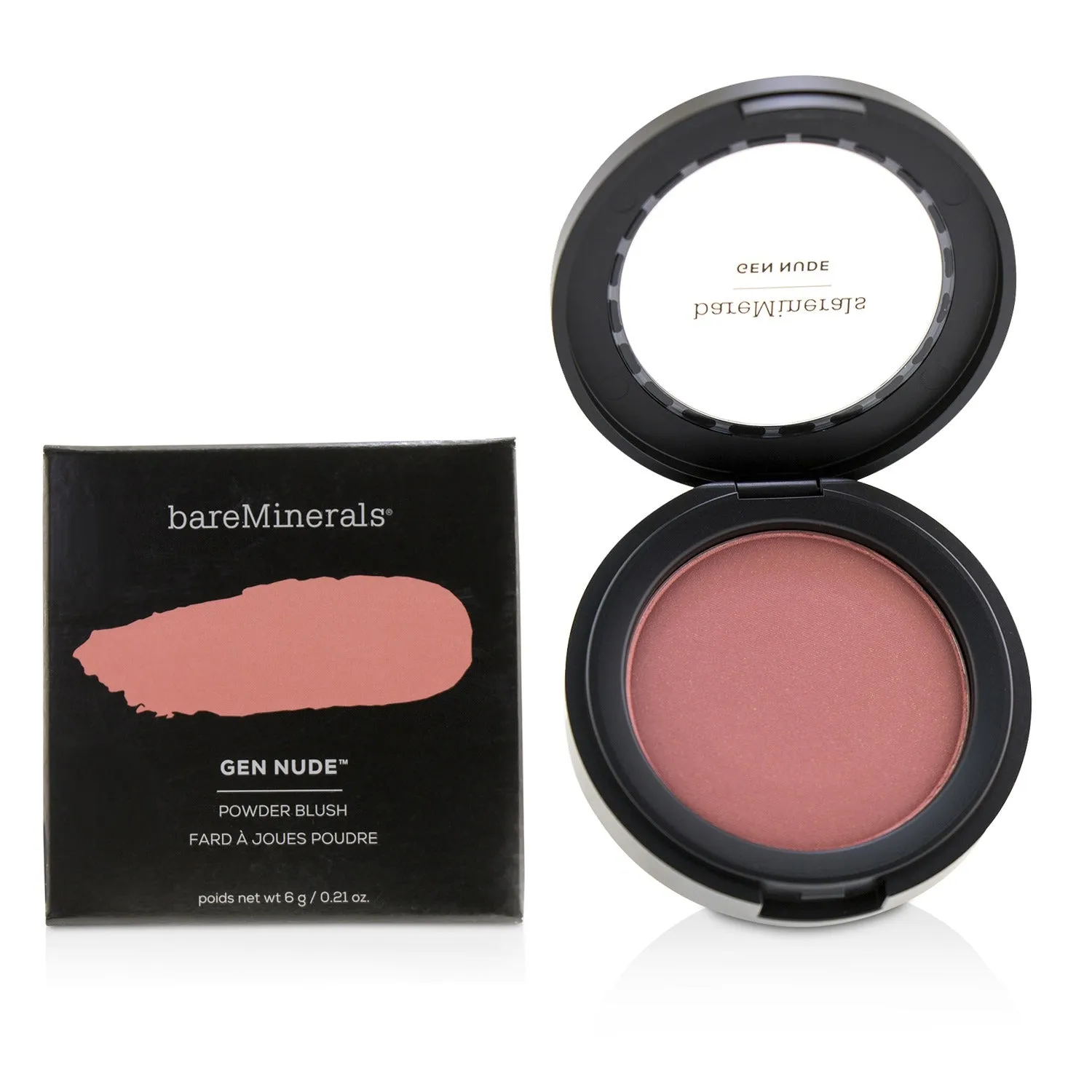 BareMinerals Gen Nude Powder Blush - # Peachy Keen  6g/0.21oz
