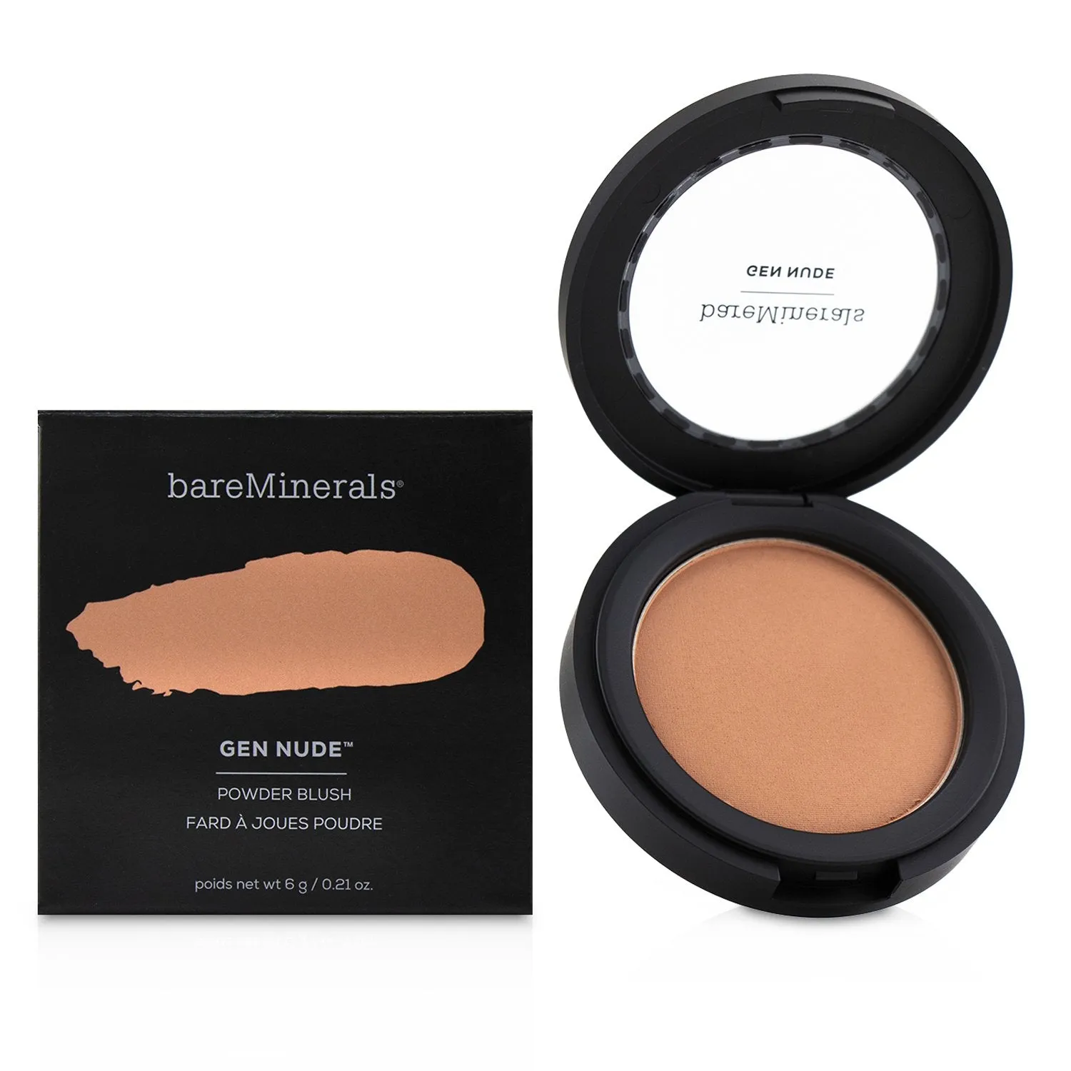 BareMinerals Gen Nude Powder Blush - # Peachy Keen  6g/0.21oz