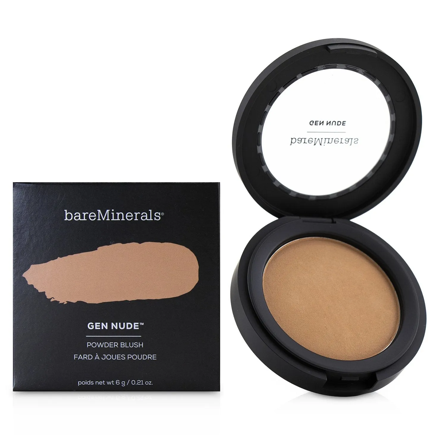 BareMinerals Gen Nude Powder Blush - # Peachy Keen  6g/0.21oz