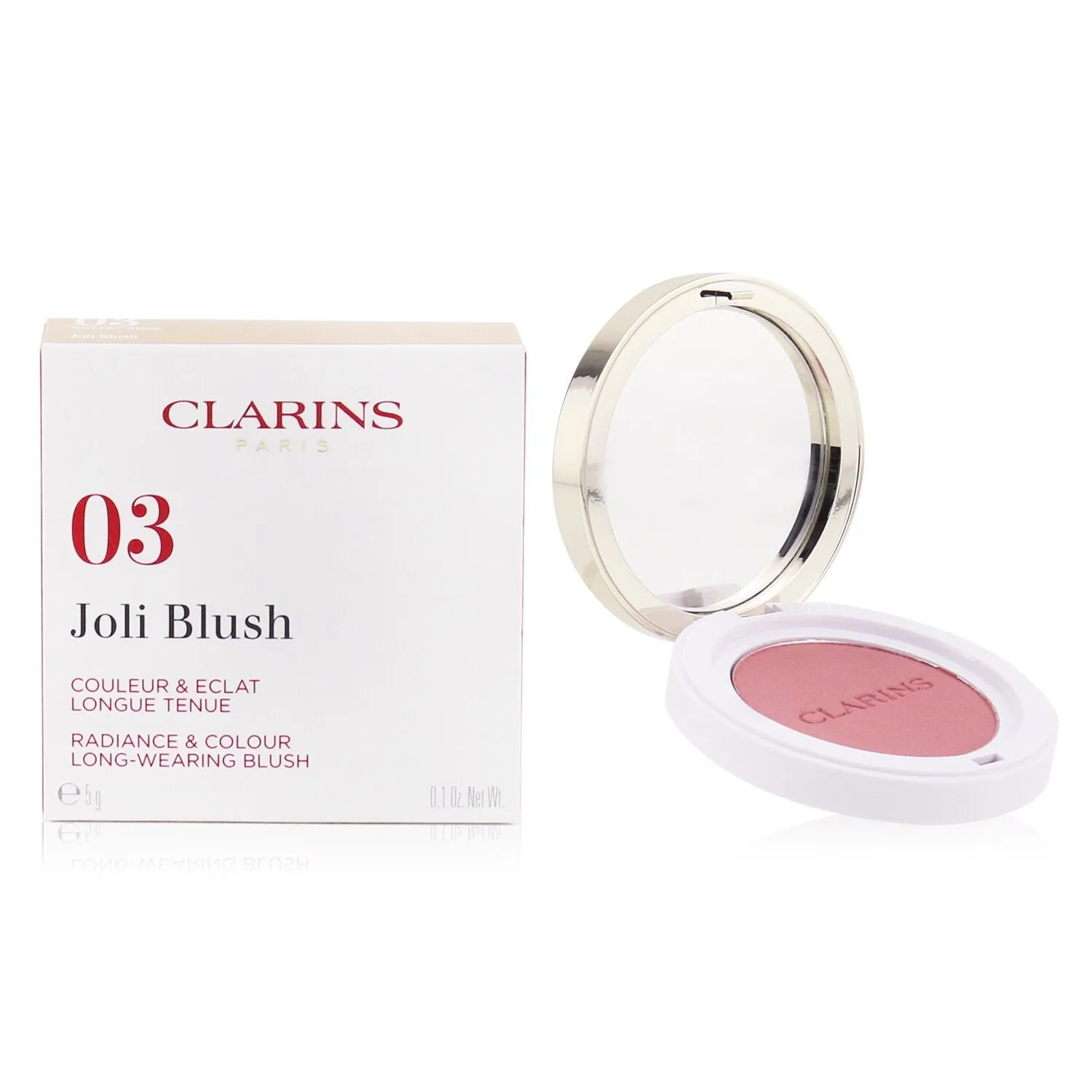 Clarins Joli Blush - # Cheeky Peachy (Limited Edition)  5g/0.1oz