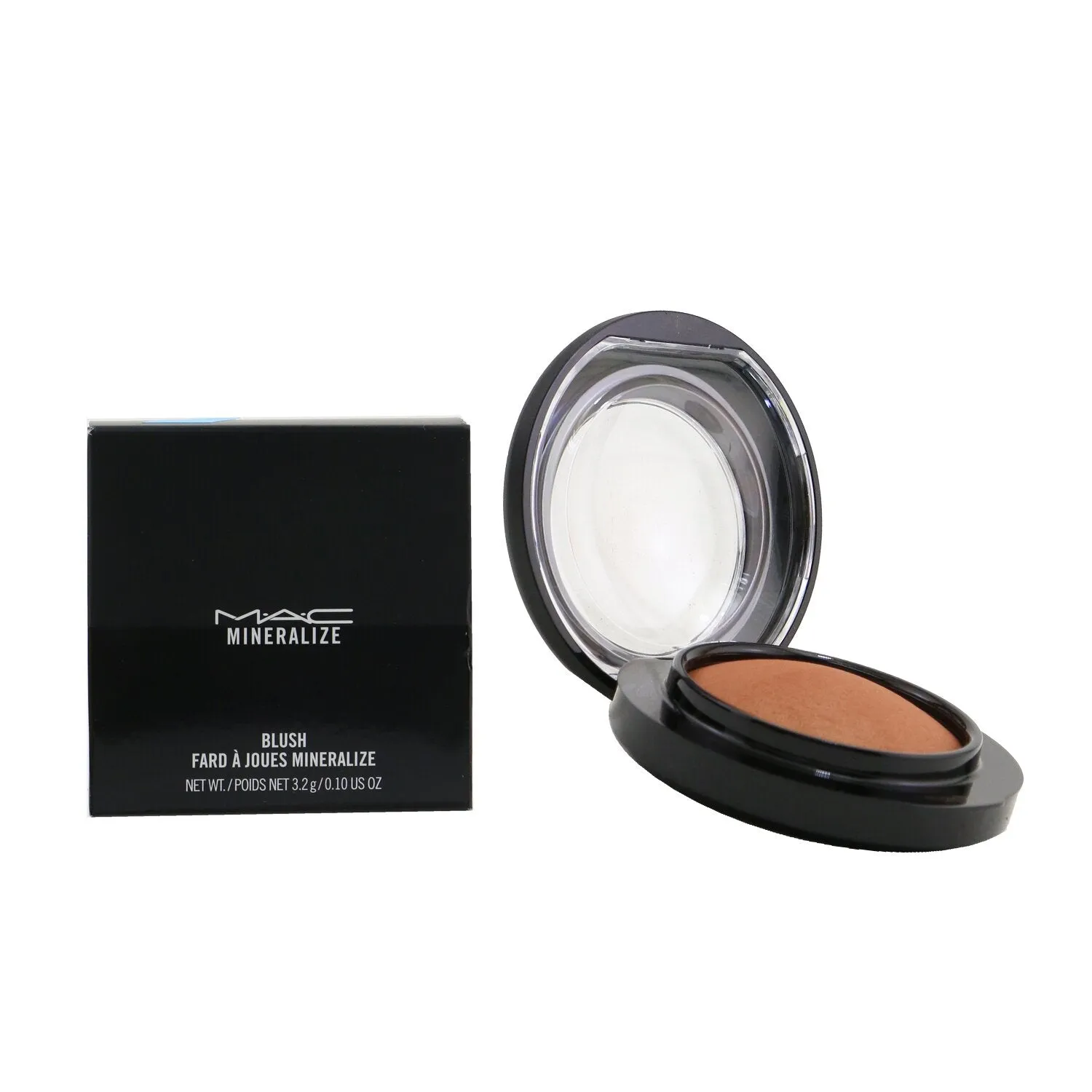 MAC Mineralize Blush - Gentle (Raspberry With Gold Pearl)  3.2g/0.10oz