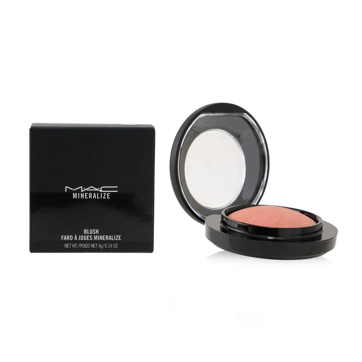 MAC Mineralize Blush - Gentle (Raspberry With Gold Pearl)  3.2g/0.10oz