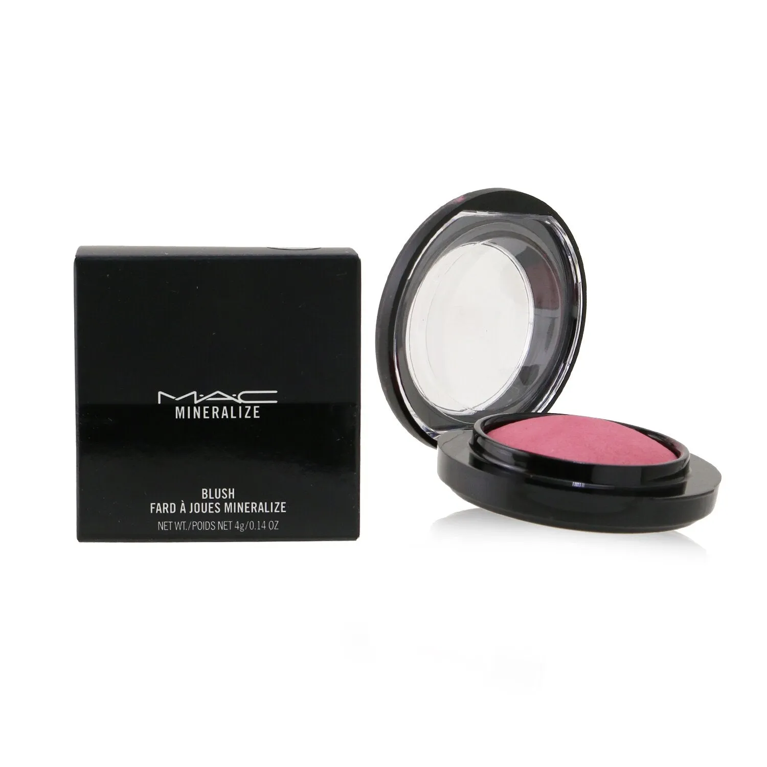 MAC Mineralize Blush - Gentle (Raspberry With Gold Pearl)  3.2g/0.10oz
