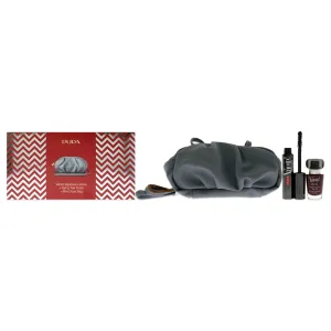 Pupa Milano Vamp! Explosive Lashes and Vamp! Nail Polish Set by Pupa Milano for Women - 3 Pc 0.40oz Vamp! Explosive Lashes Mascara - 110 Black. 0.3oz Nail Polish - 304 Intrepid Red Black. Mini Cloud Bag