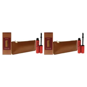 Pupa Milano Vamp! Sexy Lashes Set by Pupa Milano for Women - 2 Pc 0.40oz Vamp! Sexy Lashes Mascara - 011 Black. ClutchBag - Pack of 2