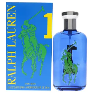 Ralph Lauren The Big Pony Collection - 1 by Ralph Lauren for Men - 3.4 oz EDT Spray (The Bracelet Edition)