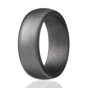 ROQ Silicone Wedding Ring - Silver by ROQ for Men - 13 mm Ring