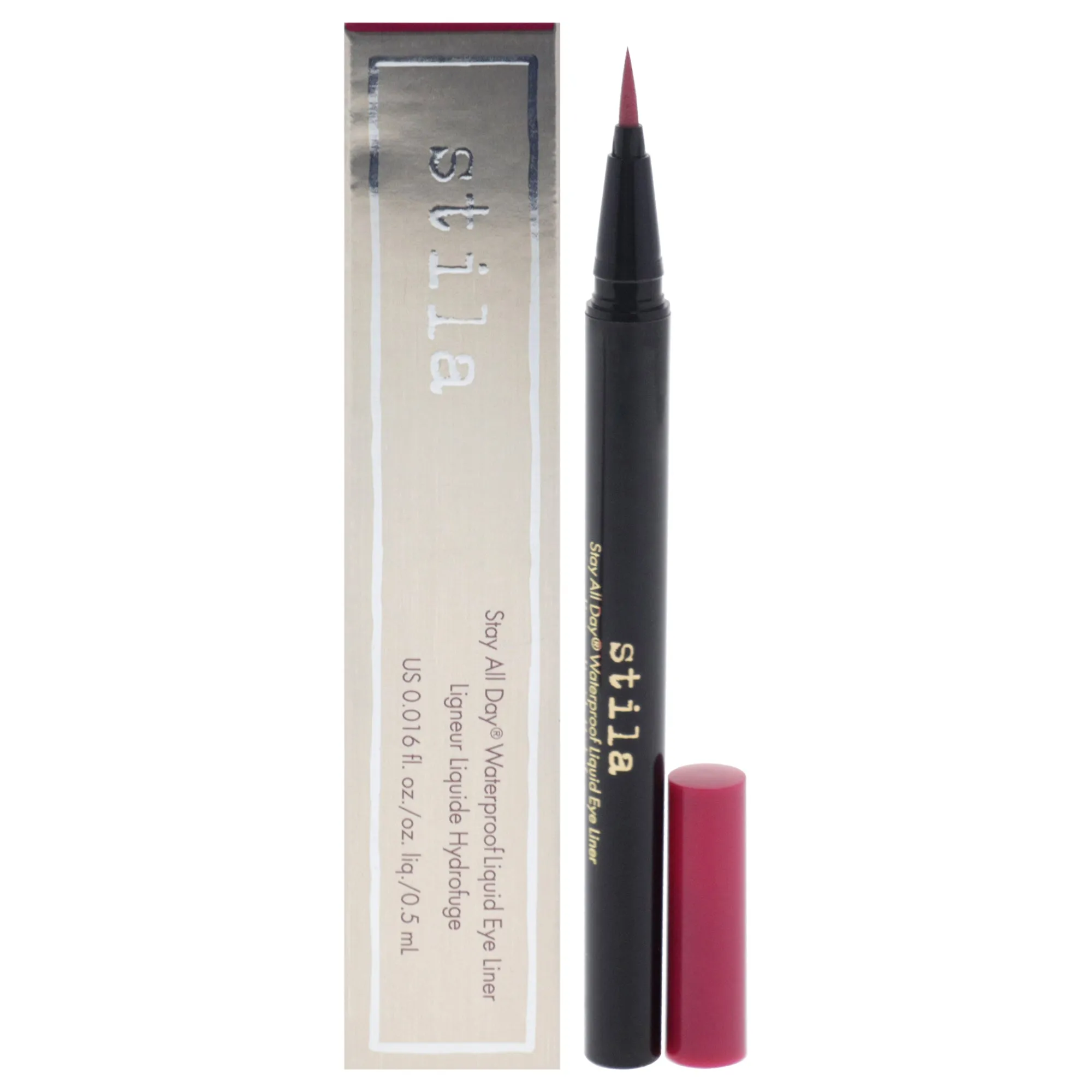Stila Stay All Day Waterproof Liquid Eye Liner - Cosmic Pink by Stila for Women - 0.016 oz Eyeliner