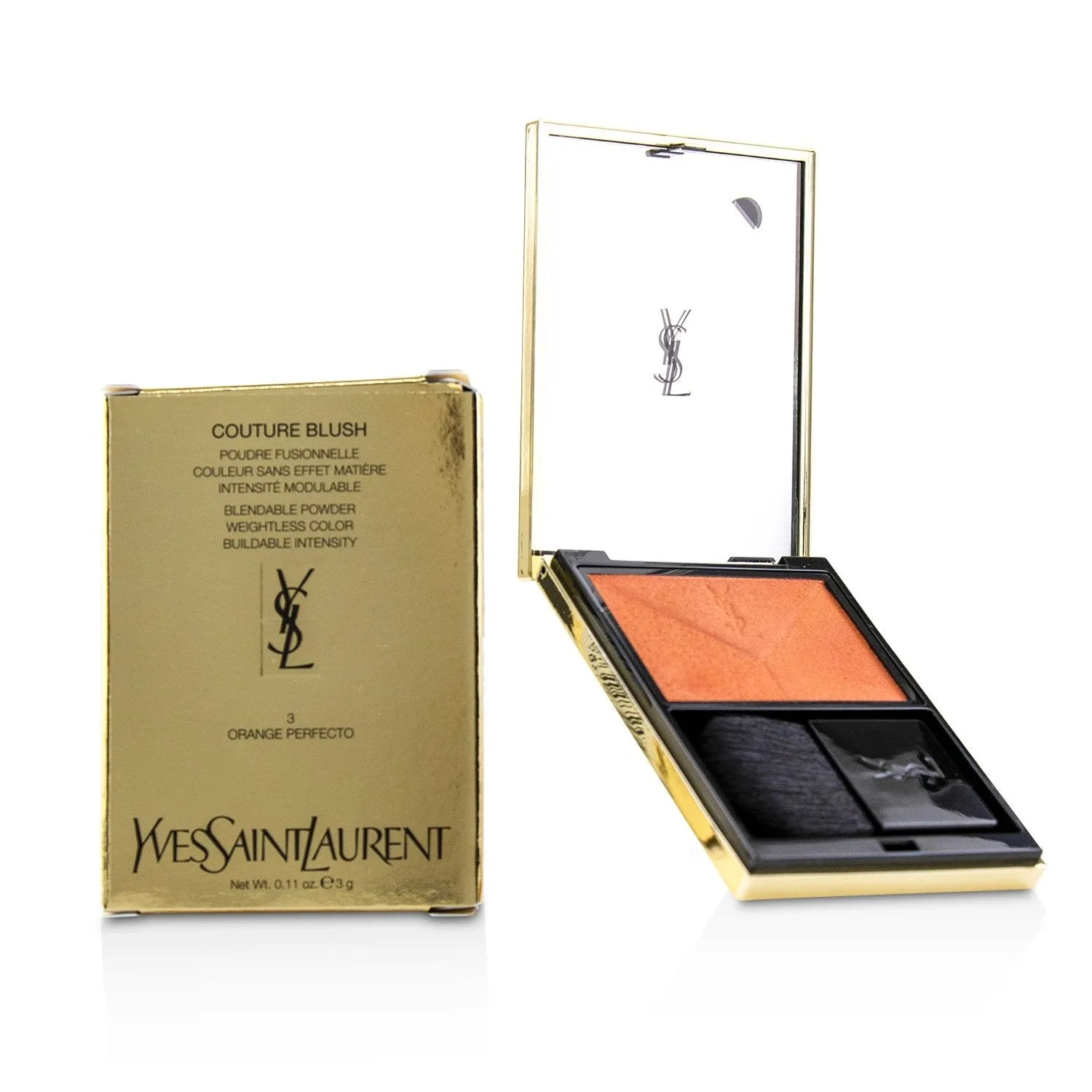 Yves Saint Laurent Couture Blush - # 4 Corail Rive Gauche  3g/0.11oz