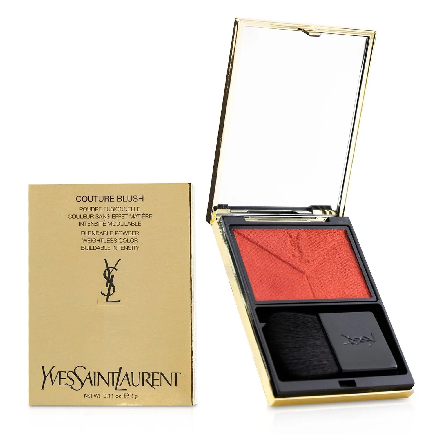 Yves Saint Laurent Couture Blush - # 4 Corail Rive Gauche  3g/0.11oz
