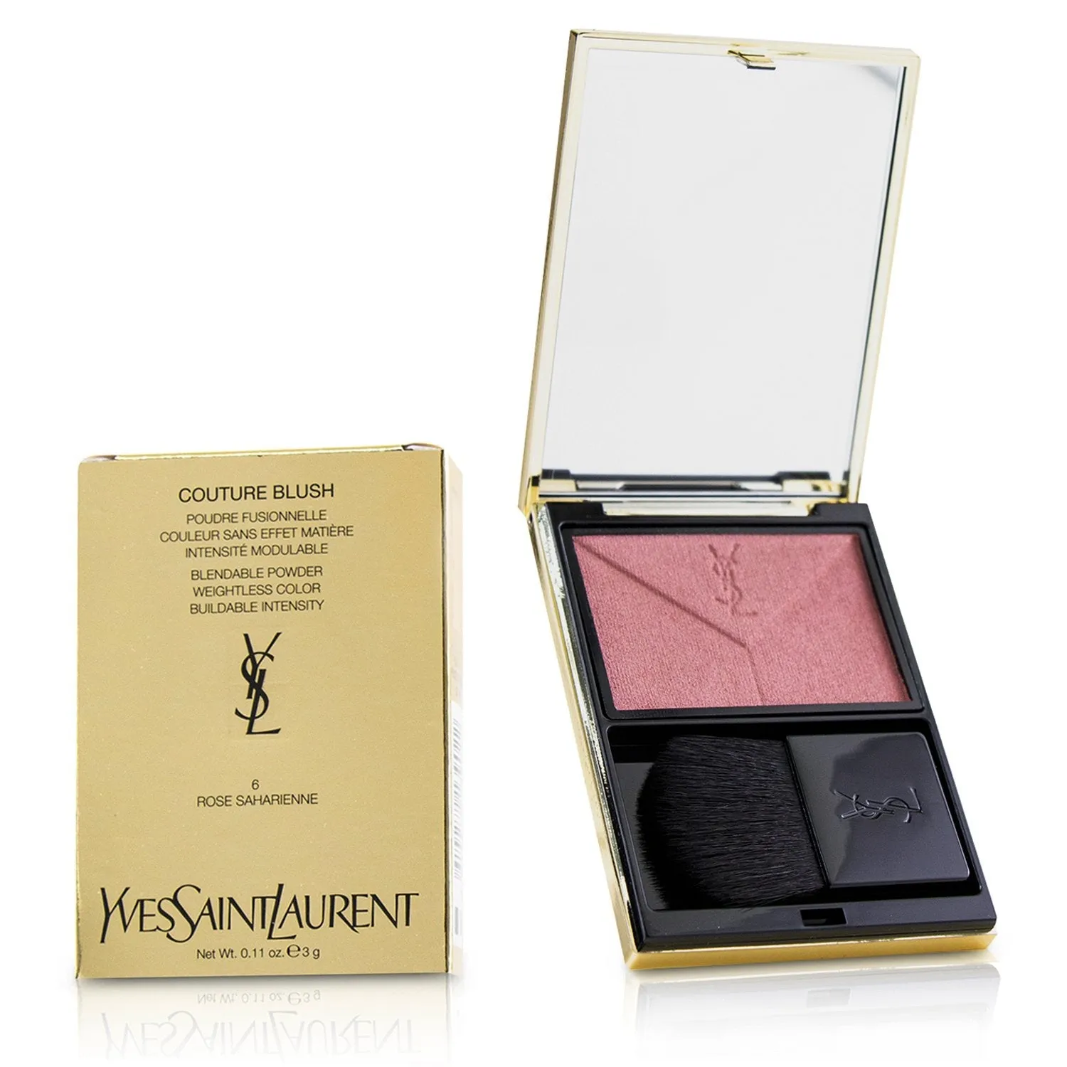 Yves Saint Laurent Couture Blush - # 4 Corail Rive Gauche  3g/0.11oz